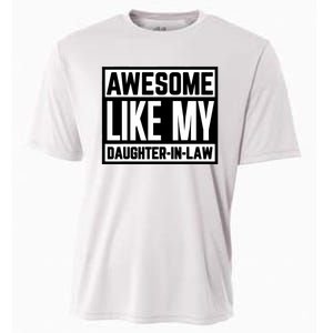 Awesome Like My Daughter In Law Family Lovers Cooling Performance Crew T-Shirt