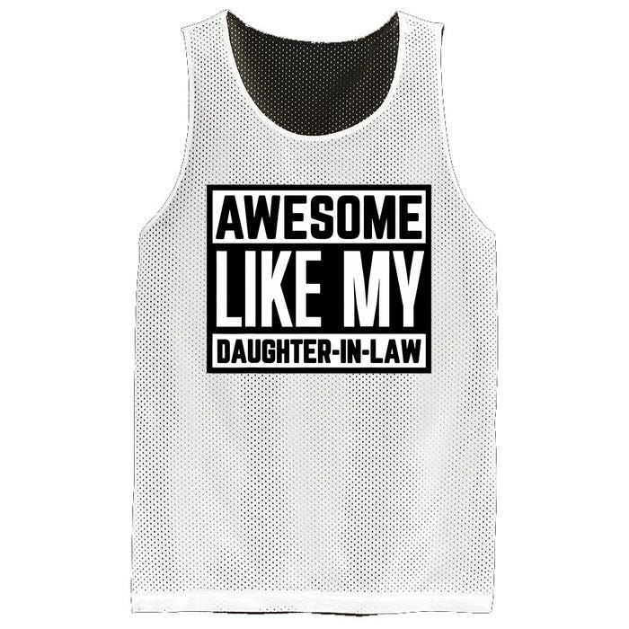 Awesome Like My Daughter In Law Family Lovers Mesh Reversible Basketball Jersey Tank