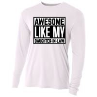 Awesome Like My Daughter In Law Family Lovers Cooling Performance Long Sleeve Crew