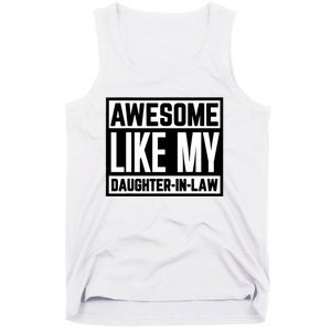 Awesome Like My Daughter In Law Family Lovers Tank Top