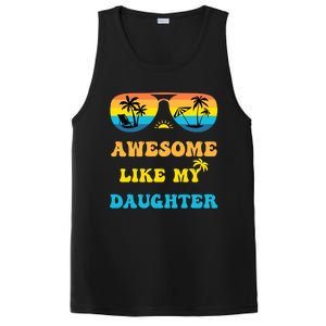 Awesome Like My Daughter 4th Of July & Christmas In July PosiCharge Competitor Tank