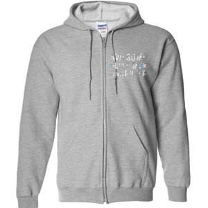 Awesome Like My Daughter Dad Fathers Day Full Zip Hoodie