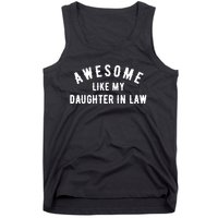 Awesome Like My Daughter In Law Family Lovers Tank Top