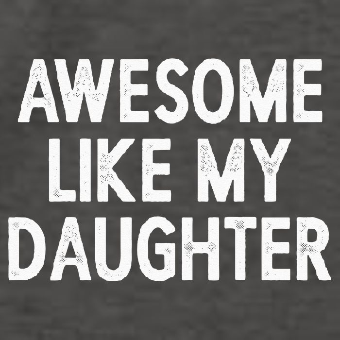 Awesome Like My Daughter Gifts Men Funny Fathers Day Dad Vector Backpack
