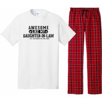 Awesome Like My Daughter In Law FatherS Day Funny Dad Joke Pajama Set