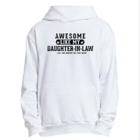 Awesome Like My Daughter In Law FatherS Day Funny Dad Joke Urban Pullover Hoodie