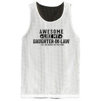 Awesome Like My Daughter In Law FatherS Day Funny Dad Joke Mesh Reversible Basketball Jersey Tank