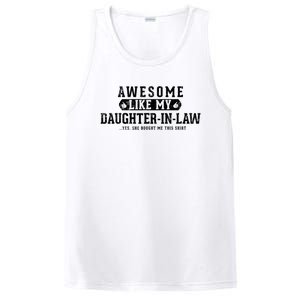 Awesome Like My Daughter In Law FatherS Day Funny Dad Joke PosiCharge Competitor Tank