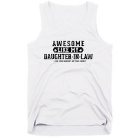 Awesome Like My Daughter In Law FatherS Day Funny Dad Joke Tank Top