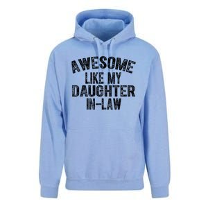 Awesome Like My Daughter In Law For Father In Law Day Unisex Surf Hoodie