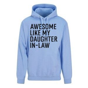 Awesome Like My Daughter In Law Funny Family Humor Retro Unisex Surf Hoodie