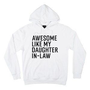 Awesome Like My Daughter In Law Funny Family Humor Retro Hoodie