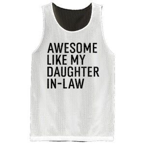 Awesome Like My Daughter In Law Funny Family Humor Retro Mesh Reversible Basketball Jersey Tank