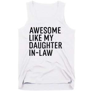 Awesome Like My Daughter In Law Funny Family Humor Retro Tank Top