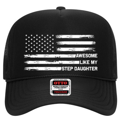 Awesome Like My Step Daughter Fathers Day Dad Joke Trucker Hat