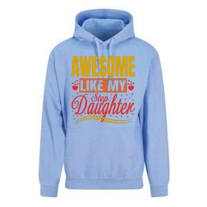 Awesome Like My Step Daughter Stepdad & Stepmom FatherS Day Unisex Surf Hoodie