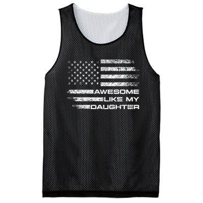 Awesome Like My Daughter Gifts Mesh Reversible Basketball Jersey Tank