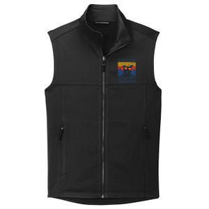 Awesome Like My Daughter Best Pitbull Dad Ever Pitbull Collective Smooth Fleece Vest