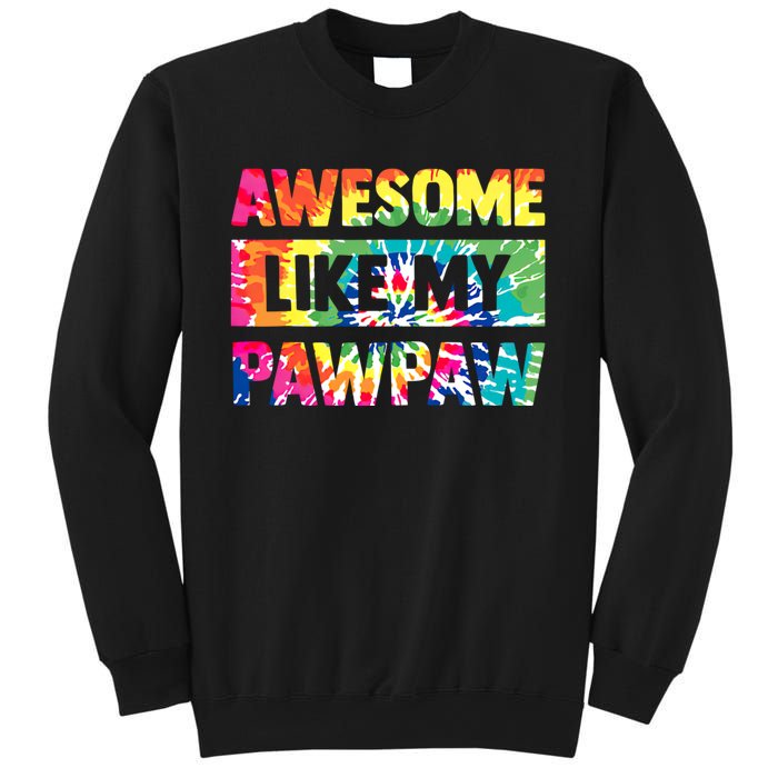 Awesome Like My Pawpaw Fathers Day Family Sweatshirt