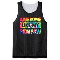 Awesome Like My Pawpaw Fathers Day Family Mesh Reversible Basketball Jersey Tank