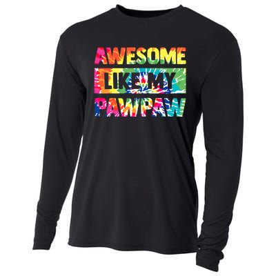 Awesome Like My Pawpaw Fathers Day Family Cooling Performance Long Sleeve Crew