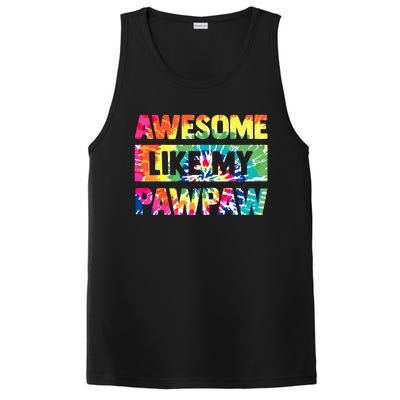 Awesome Like My Pawpaw Fathers Day Family PosiCharge Competitor Tank