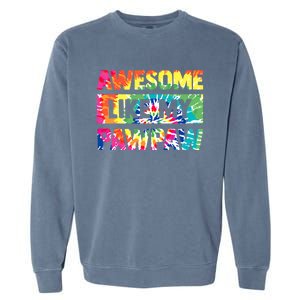 Awesome Like My Pawpaw Fathers Day Family Garment-Dyed Sweatshirt