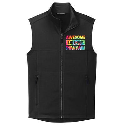 Awesome Like My Pawpaw Fathers Day Family Collective Smooth Fleece Vest