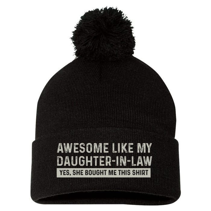 Awesome Like My Daughter In Law Yes She Bought Me This Pom Pom 12in Knit Beanie