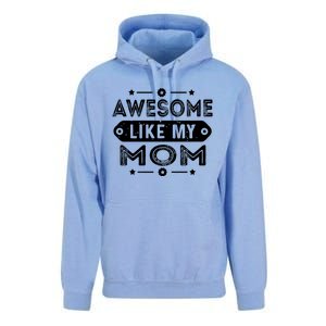 Awesome Like My Mom Like My Mother Unisex Surf Hoodie