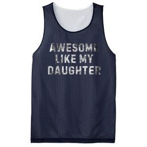 Awesome Like My Daughter Mesh Reversible Basketball Jersey Tank