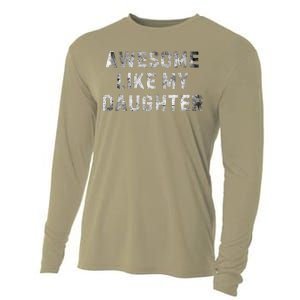 Awesome Like My Daughter Cooling Performance Long Sleeve Crew