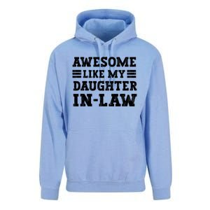 Awesome Like My Daughter In Law FatherS Day From Daughter Unisex Surf Hoodie