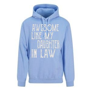 Awesome Like My Daughter In Law Funny Fathers Day Unisex Surf Hoodie