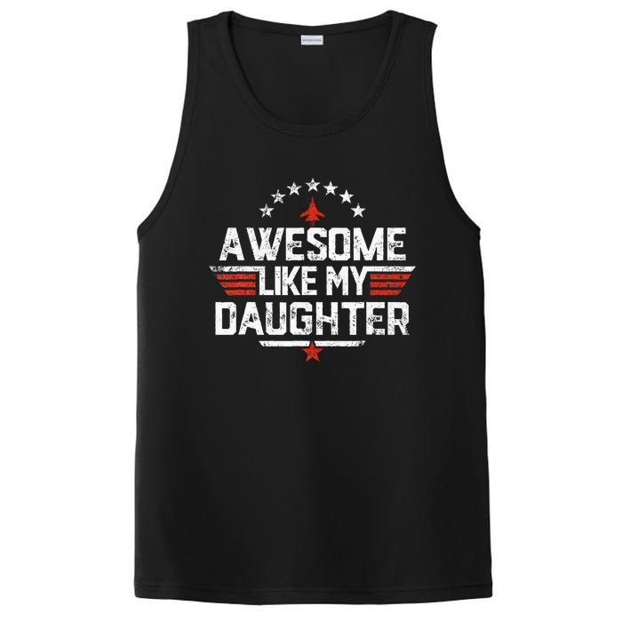 Awesome Like My Daughter Gifts Father PosiCharge Competitor Tank