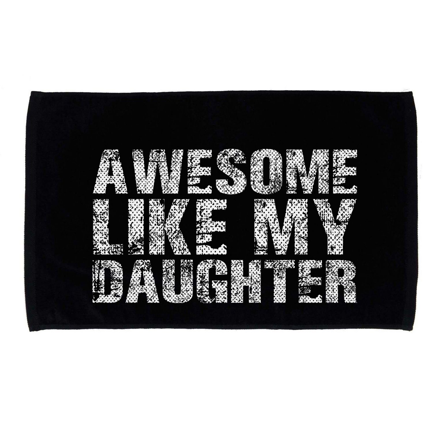 Awesome Like My Daughter Girl Dad Gift Papa Father Day Microfiber Hand Towel