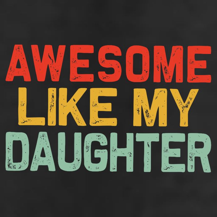 Awesome Like My Daughter Funny Fathers Day Dad  11oz C Handle Ceramic Mug