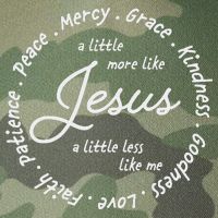 A Little More Like Jesus A Little Less Like Me Legacy Tie Dye Trucker Hat