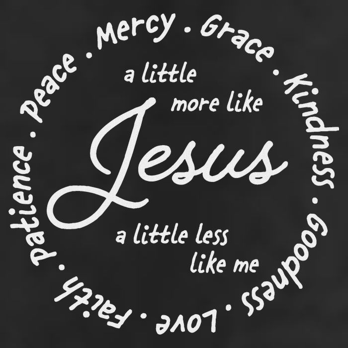 A Little More Like Jesus A Little Less Like Me 15oz Campfire Ceramic Mug