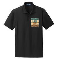 Awesome Like My Daughter Parents' Day Dry Zone Grid Polo