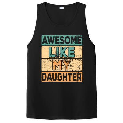 Awesome Like My Daughter Parents' Day PosiCharge Competitor Tank