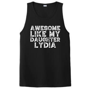 Awesome Like My Daughter Lydia Dad Mom Fathers Mothers Day PosiCharge Competitor Tank