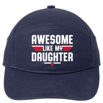 Awesome Like My Daughter 7-Panel Snapback Hat