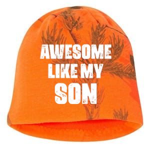 Awesome Like My Son Mother's Day Father's Day Boy Mom Dad Kati - Camo Knit Beanie