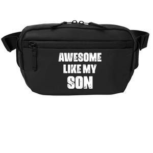 Awesome Like My Son Mother's Day Father's Day Boy Mom Dad Crossbody Pack