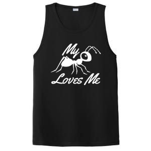 Ant Lovers My Aunt Loves Me For Nephew Niece Gift Funny Cute Gift PosiCharge Competitor Tank