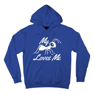 Ant Lovers My Aunt Loves Me For Nephew Niece Gift Funny Cute Gift Hoodie