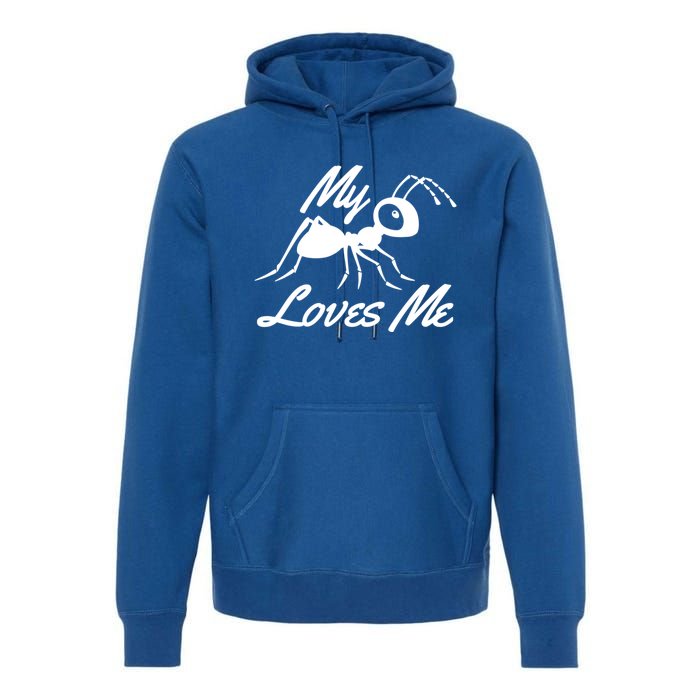 Ant Lovers My Aunt Loves Me For Nephew Niece Gift Funny Cute Gift Premium Hoodie