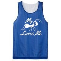 Ant Lovers My Aunt Loves Me For Nephew Niece Gift Funny Cute Gift Mesh Reversible Basketball Jersey Tank