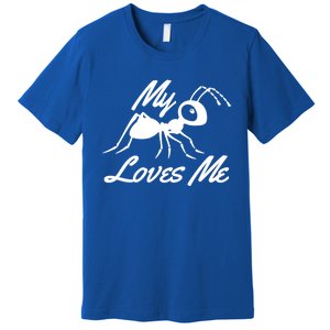 Ant Lovers My Aunt Loves Me For Nephew Niece Gift Funny Cute Gift Premium T-Shirt